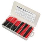 Sealey HST501BR Heat Shrink Tubing Assortment 180pc 50 &amp; 100mm Black &amp; Red additional 4