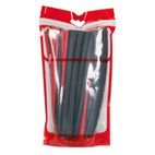 Sealey HSTAL72BR Heat Shrink Tubing Assortment 72pc Black &amp; Red Adhesive Lined 200mm additional 3