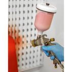 Sealey HVLP01 HVLP Gravity Feed Spray Gun 1.4mm Set-Up additional 2