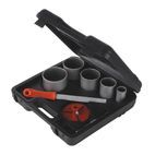 Silverline Tungsten Grit Holesaw Kit 8pce 33 - 83mm Dia additional 2