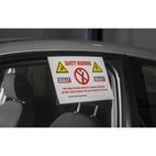 Sealey HYBRIDSIGN Hybrid/Electric Vehicle Warning Sign additional 2