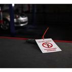 Sealey HYBRIDTAG Hybrid/Electric Vehicle Keyring Warning Tag additional 2