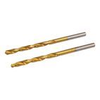 Silverline HSS Titanium-Coated Drill Bits 2pk additional 1