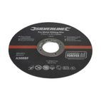 Silverline Pro Metal Slitting Disc 10pk 115 x 1 x 22.23mm additional 2