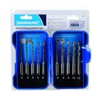Silverline SDS Plus TCT Masonry Drill Bit Set 10pce 4 - 12mm additional 10
