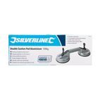 Silverline Double Suction Pads Aluminium additional 8