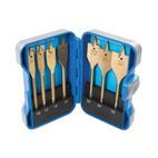 Silverline Titanium Coated Flat Bit Set 7pce 10 - 32mm additional 1