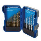 Silverline Titanium-Coated HSS &amp; Masonry Drill Bit Set 19pce 1 - 9mm additional 1