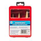 Silverline Titanium-Coated HSS Step Drill Set 3pce 3pce additional 3