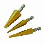 Silverline Titanium-Coated HSS Step Drill Set 3pce 3pce additional 1