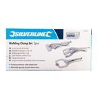 Silverline Welding Clamp Set 3pce 3pce additional 8