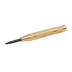 Silverline Auto Centre Punch Brass 130mm additional 1