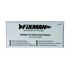 Fixman 10J Galvanised Staples 5000pk additional 5