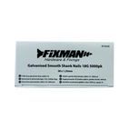 Fixman Galvanised Smooth Shank Nails 18G 5000pk additional 12