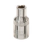 Silverline Socket 1/4" Drive 6pt Metric additional 2