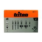 Triton 1/2" Router Kit 6pce 6pce additional 5