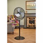Draper 70429 Pedestal Fan, 18"/450mm, 120W additional 3