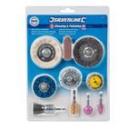 Silverline Cleaning &amp; Polishing Kit 10pce 6mm additional 2