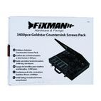 Fixman Goldstar Countersink Screws Pack 3400pce additional 8