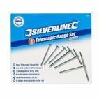 Silverline Telescopic Gauge Set 6pce 8 - 150mm additional 2