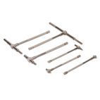 Silverline Telescopic Gauge Set 6pce 8 - 150mm additional 1