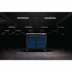 Draper 08222 BUNKER® Workbench Roller Tool Cabinet, 7 Drawer, 41", Blue additional 3