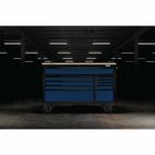 Draper 08237 BUNKER® Workbench Roller Tool Cabinet, 10 Drawer, 56", Blue additional 3