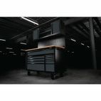 Draper 08242 BUNKER® Roller Workstation with Workbench, 10 Drawer, 56", Grey additional 2