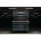 Draper 08242 BUNKER® Roller Workstation with Workbench, 10 Drawer, 56", Grey additional 3