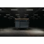 Draper 08251 BUNKER® Multi-Functional Workbench Roller Tool Cabinet, 14 Drawer, 48", Grey additional 3