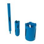 Silverline Diamond Core Drill Kit 3-Core 7pce 28, 52 &amp; 107mm additional 3
