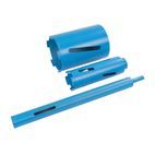 Silverline Diamond Core Drill Kit 3-Core 7pce 28, 52 &amp; 107mm additional 5