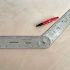 Silverline Easy Angle Protractor Rule 600mm additional 3