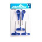 Silverline Twist Gimlet, Bradawl &amp; Awl Set 5pce 5pce additional 2