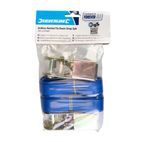 Silverline Endless Ratchet Tie-Down Strap 2pk 5m x 25mm - Rated 500kg Capacity 1000kg additional 4