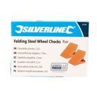 Silverline Folding Steel Wheel Chocks Pair additional 4