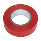 Sealey ITRED10 PVC Insulating Tape 19mm x 20m Red Pack of 10 additional 2