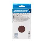 Silverline Hook &amp; Loop Detail Sander Sheets with 2 Tips 140mm 10pk additional 2