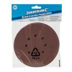 Silverline Hook &amp; Loop Discs Punched 150mm 10pce additional 2