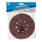 Silverline Hook &amp; Loop Discs Punched 150mm 10pk additional 2