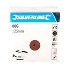 Silverline Hook &amp; Loop Discs Punched 225mm 10pk additional 2