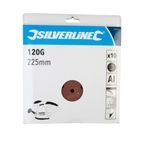 Silverline Hook &amp; Loop Discs Punched 225mm 10pk additional 3