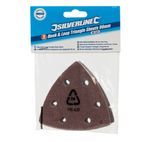 Silverline Hook &amp; Loop Triangle Sheets 90mm 10pk additional 4