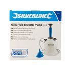 Silverline Oil &amp; Fluid Extractor Pump 4Ltr 4Ltr additional 2