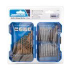 Silverline Titanium-Coated HSS Drill Bit &amp; CRV Screwdriver Bit Set 29pce 1 - 7mm additional 2