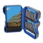 Silverline Titanium-Coated HSS Drill Bit &amp; CRV Screwdriver Bit Set 29pce 1 - 7mm additional 1
