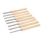 Silverline Wood Turning Chisel Set 8pce 8pce additional 1