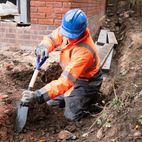 Silverline Wooden Round Head Micro Shovel 700mm additional 4