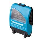 Silverline Cobalt Drill Bit Set 19pce 1 - 10mm additional 5