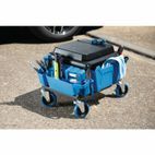 Draper 23716 Work Stool, Blue additional 5